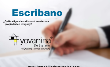  ¿Quién elige al escribano al vender una propiedad en Uruguay?